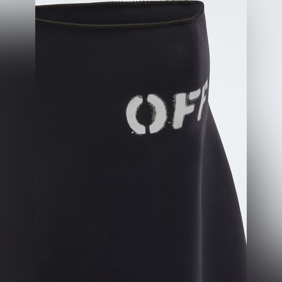 OFF-WHITE Black 'Off' Long Bandana Mask - Picture 2 of 6
